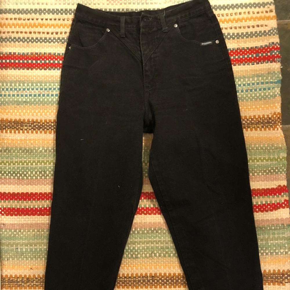 Rough Rider black denim jeans
